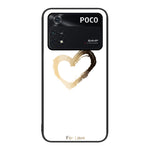 Custodia per telefono in vetro verniciato colorato, For Xiaomi Poco M4 Pro