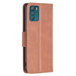 Custodia per telefono in pelle con trama in pelle di agnello, For Motorola Moto G42 4G, For Motorola Moto G62, For Nothing Phone 1, For OPPO A57 4G