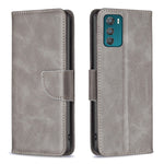Custodia per telefono in pelle con trama in pelle di agnello, For Motorola Moto G42 4G, For Motorola Moto G62, For Nothing Phone 1, For OPPO A57 4G