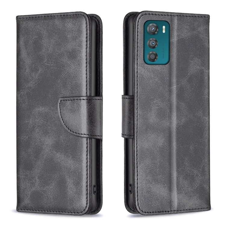 Custodia per telefono in pelle con trama in pelle di agnello, For Motorola Moto G42 4G, For Motorola Moto G62, For Nothing Phone 1, For OPPO A57 4G