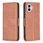Custodia per telefono in pelle con trama in pelle di agnello, For Motorola Moto G42 4G, For Motorola Moto G62, For Nothing Phone 1, For OPPO A57 4G