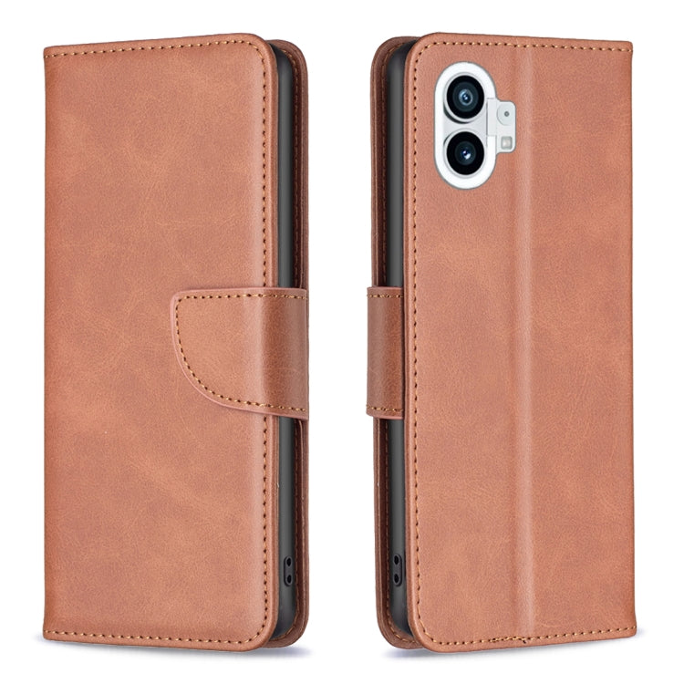 Custodia per telefono in pelle con trama in pelle di agnello, For Motorola Moto G42 4G, For Motorola Moto G62, For Nothing Phone 1, For OPPO A57 4G