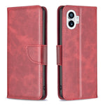 Custodia per telefono in pelle con trama in pelle di agnello, For Motorola Moto G42 4G, For Motorola Moto G62, For Nothing Phone 1, For OPPO A57 4G