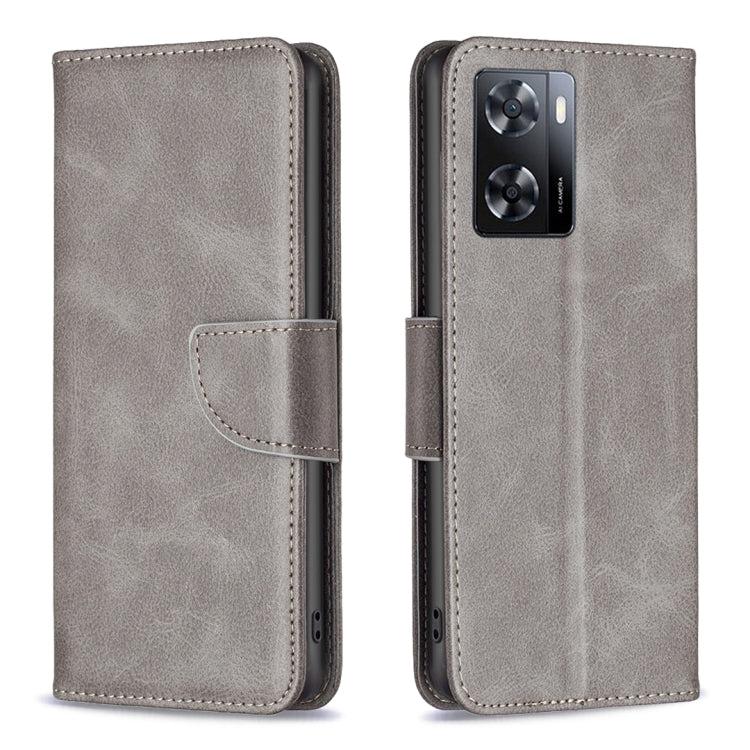 Custodia per telefono in pelle con trama in pelle di agnello, For Motorola Moto G42 4G, For Motorola Moto G62, For Nothing Phone 1, For OPPO A57 4G