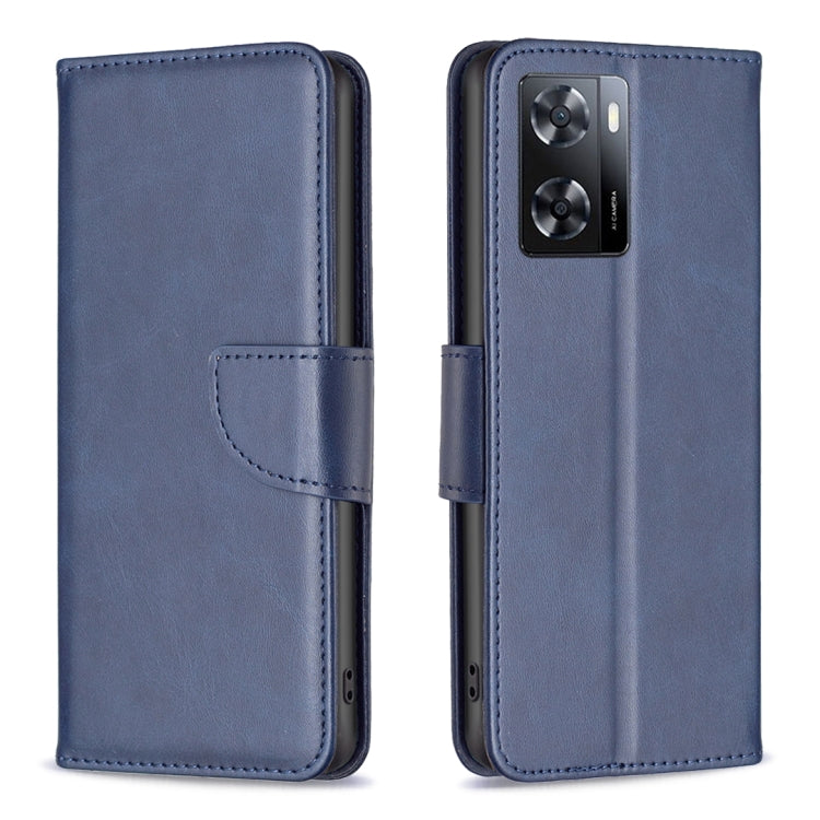 Custodia per telefono in pelle con trama in pelle di agnello, For Motorola Moto G42 4G, For Motorola Moto G62, For Nothing Phone 1, For OPPO A57 4G
