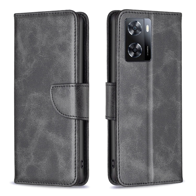 Custodia per telefono in pelle con trama in pelle di agnello, For Motorola Moto G42 4G, For Motorola Moto G62, For Nothing Phone 1, For OPPO A57 4G