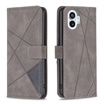 Custodia per telefono in pelle con struttura a rombo con fibbia magnetica, For Motorola Moto G42 4G, For Motorola Moto G62, For Nothing Phone 1, For OPPO A57 4G