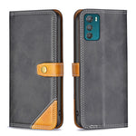 Custodia per telefono in pelle con doppio filo per cucire abbinato, For Motorola Moto G42 4G, For Motorola Moto G62, For Nothing Phone 1, For OPPO A57 4G