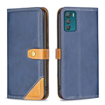 Custodia per telefono in pelle con doppio filo per cucire abbinato, For Motorola Moto G42 4G, For Motorola Moto G62, For Nothing Phone 1, For OPPO A57 4G