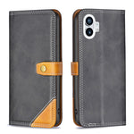 Custodia per telefono in pelle con doppio filo per cucire abbinato, For Motorola Moto G42 4G, For Motorola Moto G62, For Nothing Phone 1, For OPPO A57 4G