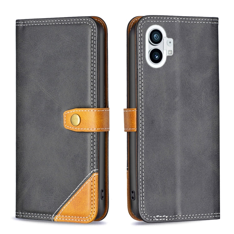Custodia per telefono in pelle con doppio filo per cucire abbinato, For Motorola Moto G42 4G, For Motorola Moto G62, For Nothing Phone 1, For OPPO A57 4G