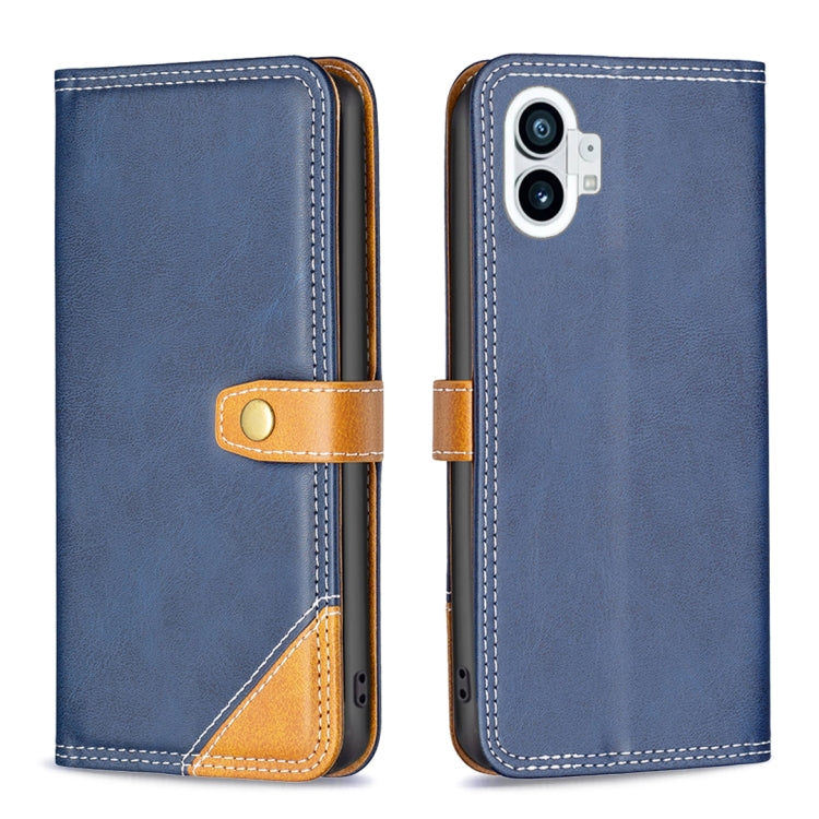 Custodia per telefono in pelle con doppio filo per cucire abbinato, For Motorola Moto G42 4G, For Motorola Moto G62, For Nothing Phone 1, For OPPO A57 4G