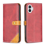 Custodia per telefono in pelle con doppio filo per cucire abbinato, For Motorola Moto G42 4G, For Motorola Moto G62, For Nothing Phone 1, For OPPO A57 4G