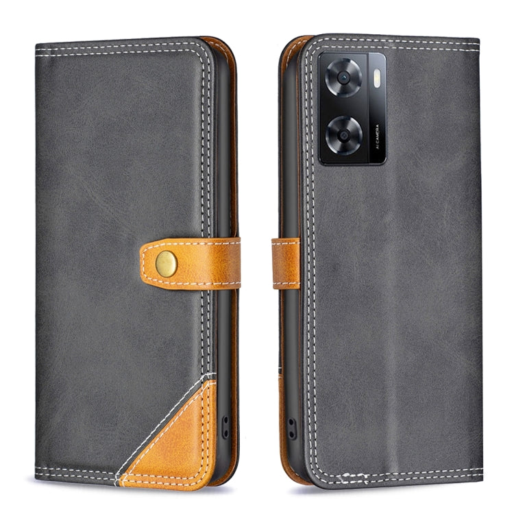 Custodia per telefono in pelle con doppio filo per cucire abbinato, For Motorola Moto G42 4G, For Motorola Moto G62, For Nothing Phone 1, For OPPO A57 4G