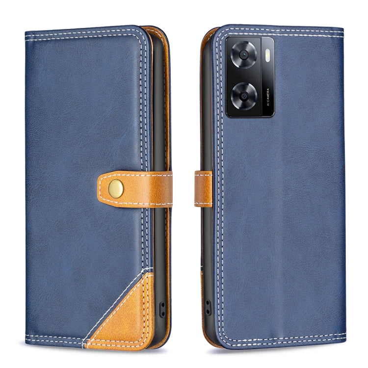 Custodia per telefono in pelle con doppio filo per cucire abbinato, For Motorola Moto G42 4G, For Motorola Moto G62, For Nothing Phone 1, For OPPO A57 4G