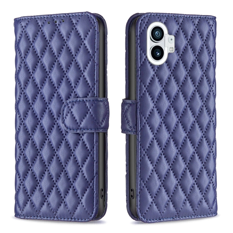 Custodia per telefono a conchiglia in pelle con portafoglio Diamond Lattice, For Motorola Moto G42 4G, For Motorola Moto G62, For Nothing Phone 1, For OPPO A57 4G