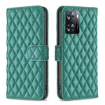 Custodia per telefono a conchiglia in pelle con portafoglio Diamond Lattice, For Motorola Moto G42 4G, For Motorola Moto G62, For Nothing Phone 1, For OPPO A57 4G