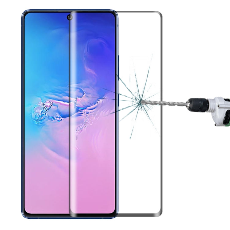 Pellicola in vetro temperato con bordo curvo 3D per Samsung Galax