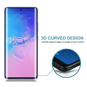 Pellicola in vetro temperato con bordo curvo 3D per Samsung Galax
