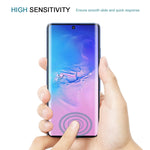 Pellicola in vetro temperato con bordo curvo 3D per Samsung Galax
