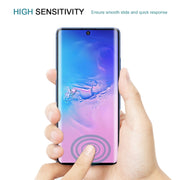 Pellicola in vetro temperato con bordo curvo 3D per Samsung Galax