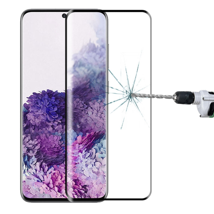 Pellicola in vetro temperato con bordo curvo 3D per Samsung Galax