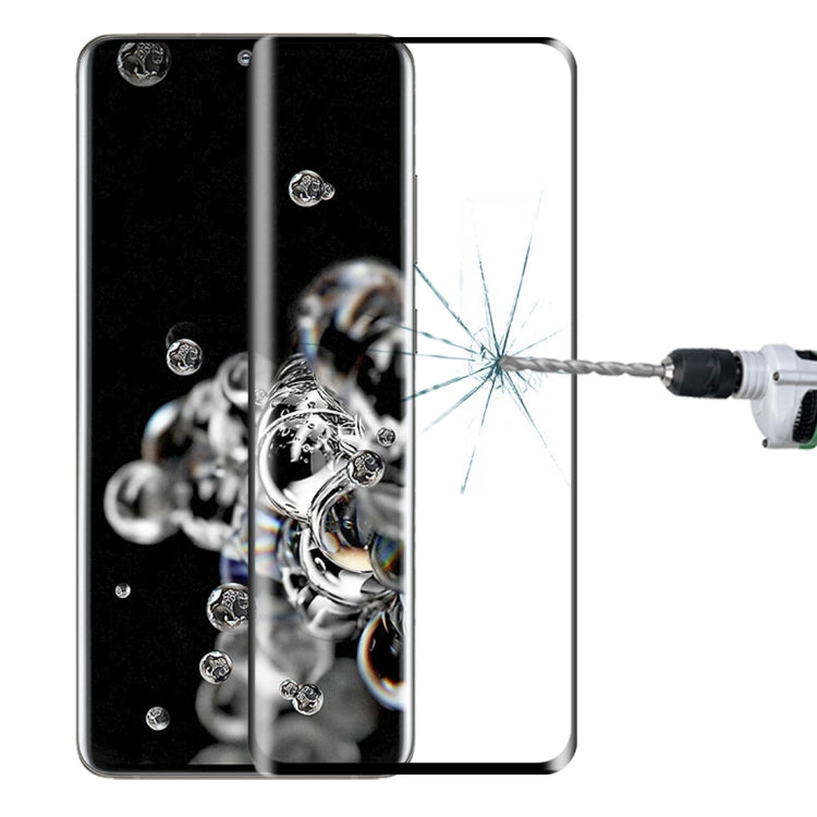 Pellicola in vetro temperato con bordo curvo 3D per Samsung Galax