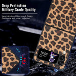 Custodia protettiva antiurto in pelle per telefono, For Samsung Galaxy Z Flip3 5G, For Samsung Galaxy Z Flip4