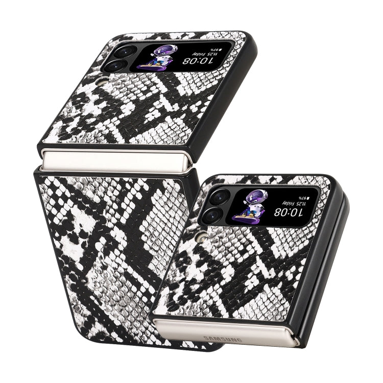 Custodia protettiva antiurto in pelle per telefono, For Samsung Galaxy Z Flip3 5G, For Samsung Galaxy Z Flip4