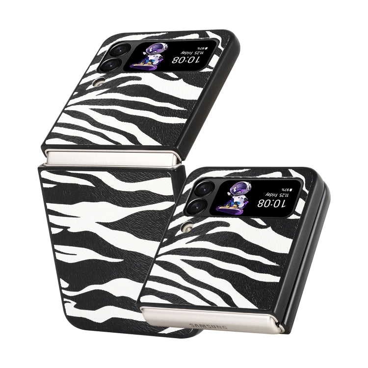 Custodia protettiva antiurto in pelle per telefono, For Samsung Galaxy Z Flip3 5G, For Samsung Galaxy Z Flip4