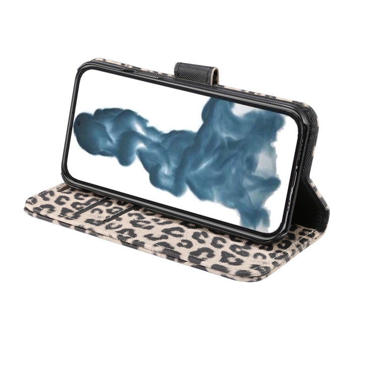Custodia per telefono in pelle a vibrazione orizzontale con motivo leopardato, For iPhone 14 Pro Max, For iPhone 14 Pro, For iPhone 14 Plus, For iPhone 14