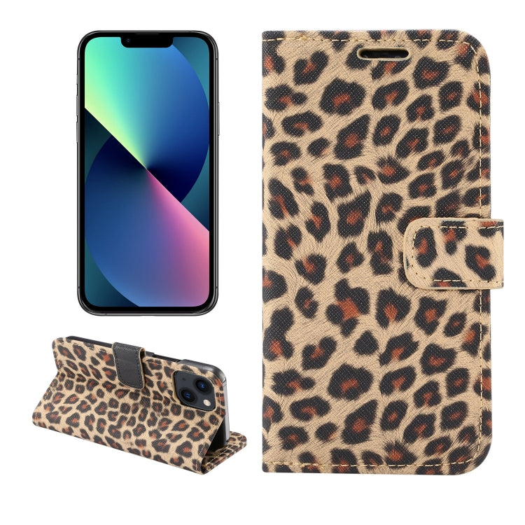 Custodia per telefono in pelle a vibrazione orizzontale con motivo leopardato, For iPhone 14 Pro Max, For iPhone 14 Pro, For iPhone 14 Plus, For iPhone 14