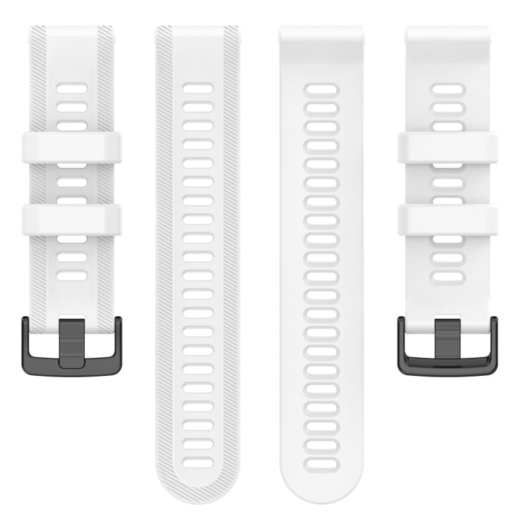 Cinturino per orologio in twill di silicone da 22 mm, For Garmin Forerunner 955