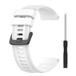 Cinturino per orologio in twill di silicone da 22 mm, For Garmin Forerunner 955