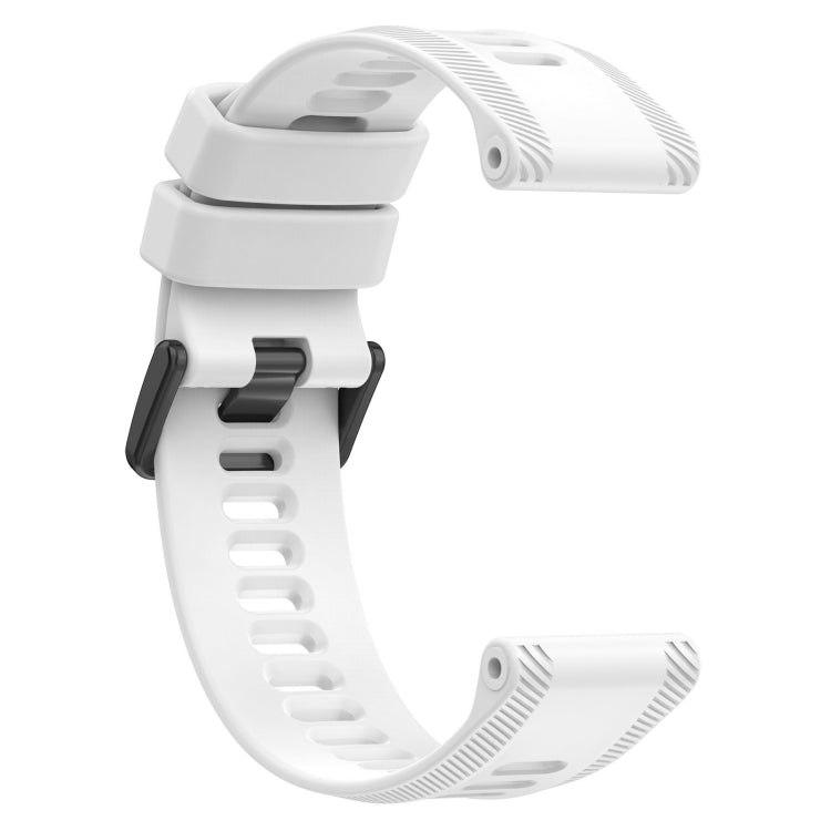 Cinturino per orologio in twill di silicone da 22 mm, For Garmin Forerunner 955