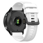 Cinturino per orologio in twill di silicone da 22 mm, For Garmin Forerunner 955