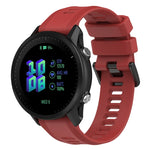 Cinturino per orologio in twill di silicone da 22 mm, For Garmin Forerunner 955