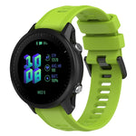 Cinturino per orologio in twill di silicone da 22 mm, For Garmin Forerunner 955