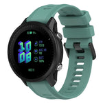 Cinturino per orologio in twill di silicone da 22 mm, For Garmin Forerunner 955