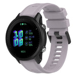 Cinturino per orologio in twill di silicone da 22 mm, For Garmin Forerunner 955