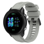 Cinturino per orologio in twill di silicone da 22 mm, For Garmin Forerunner 955