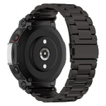 Per Huami Amazfit T-Rex 2 cinturino in acciaio a tre ceppi
