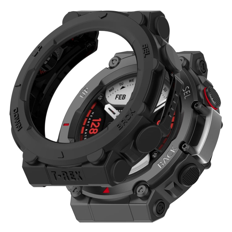 Cassa dell'orologio TPU Armor Hollow, For Amazfit T-Rex 2
