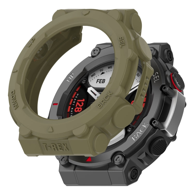 Cassa dell'orologio TPU Armor Hollow, For Amazfit T-Rex 2