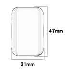 Per Xiaomi Mi Band 7 Pro Custodia protettiva galvanica in TPU a copertura totale