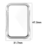 Per Xiaomi Mi Band 7 Pro PC + custodia protettiva completamente chiusa con pellicola rinforzata, For Xiaomi Mi Band 7 Pro