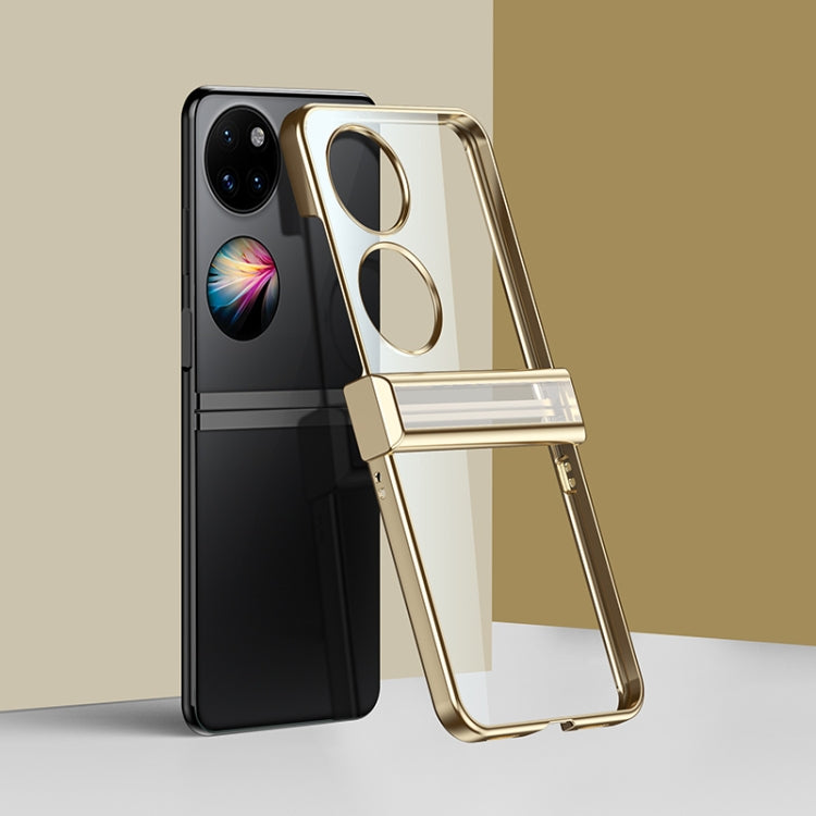 Custodia per telefono antiurto a copertura totale per PC galvanico, For Huawei P50 Pocket