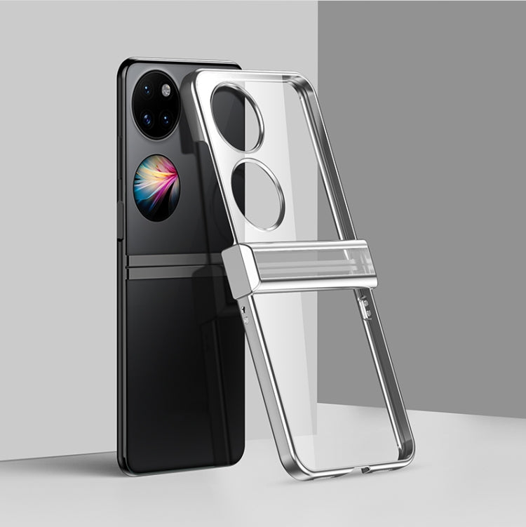 Custodia per telefono antiurto a copertura totale per PC galvanico, For Huawei P50 Pocket