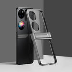 Custodia per telefono antiurto a copertura totale per PC galvanico, For Huawei P50 Pocket