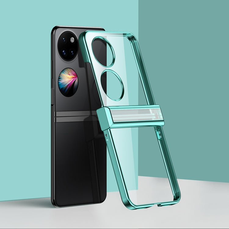 Custodia per telefono antiurto a copertura totale per PC galvanico, For Huawei P50 Pocket
